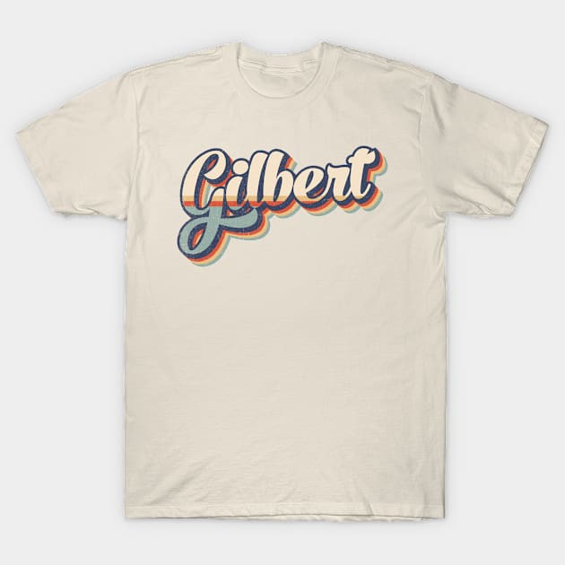 Gilbert // Retro Vintage Style T-Shirt by Stacy Peters Art